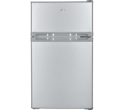 LOGIK LUC50S17 70/30 Undercounter Fridge Freezer - Silver
